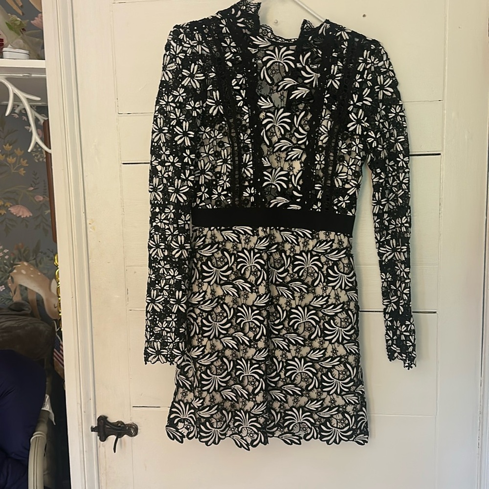 Self portrait lace dress